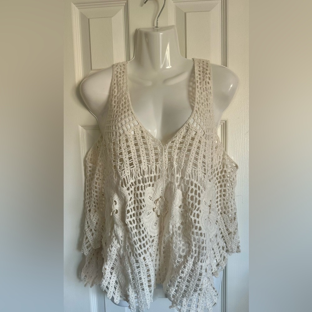 beautiful crochet tank